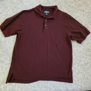 Tri-Mountain Burgundy Polo Shirt XL